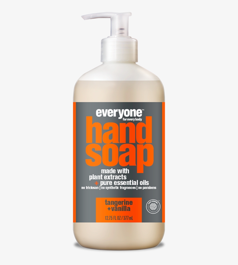 Everyone Tangerine Vanilla Hand Soap - Liquid Hand Soap, transparent png download
