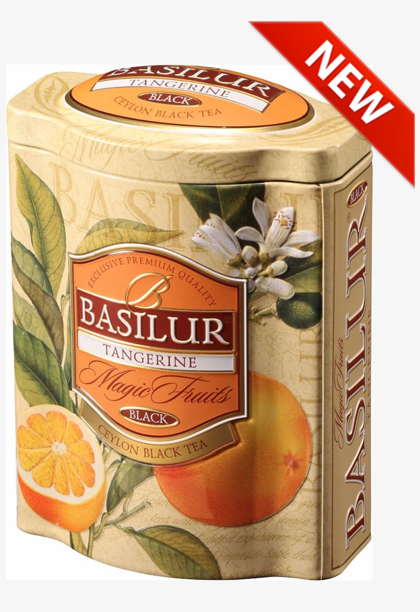 Magic Fruits - Tangerine - New - Чай Basilur Фруктовое Вдохновение Индийское Лето 100, transparent png download