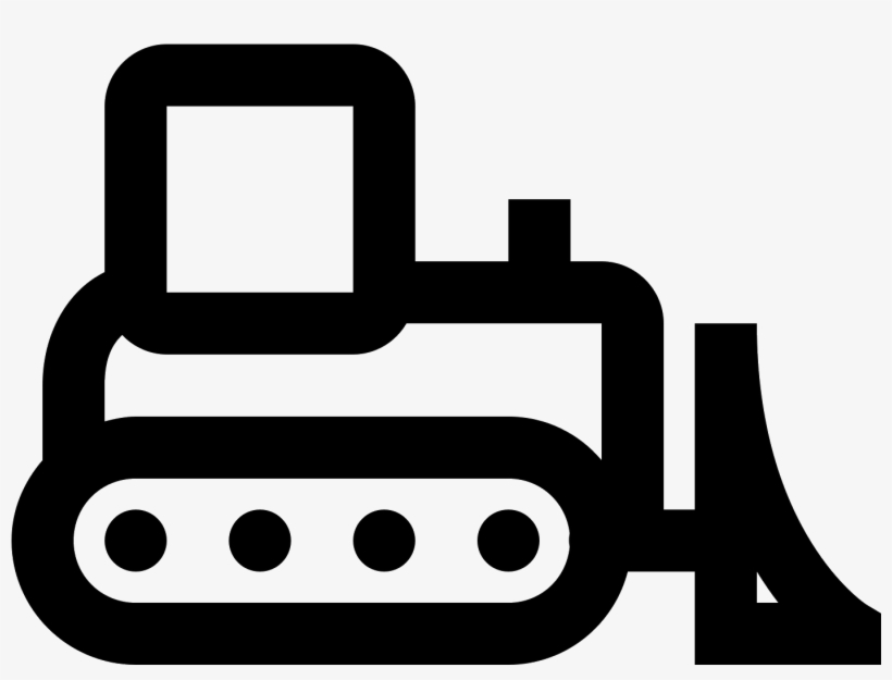 Png 50 Px - Bulldozer Icon Free, transparent png download