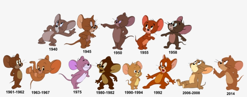 Jerry Traces By Classicsaredead-d7srkzr - Tom And Jerry Versions, transparent png download