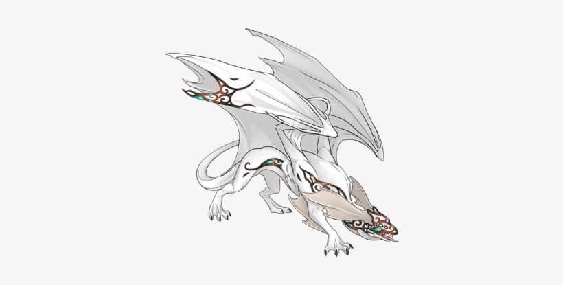 Filigree Mmirror - Okami Dragon, transparent png download