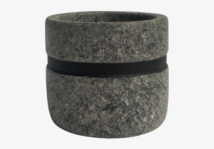 Stone Planter Black Stripe 10cm - Bangle, transparent png download