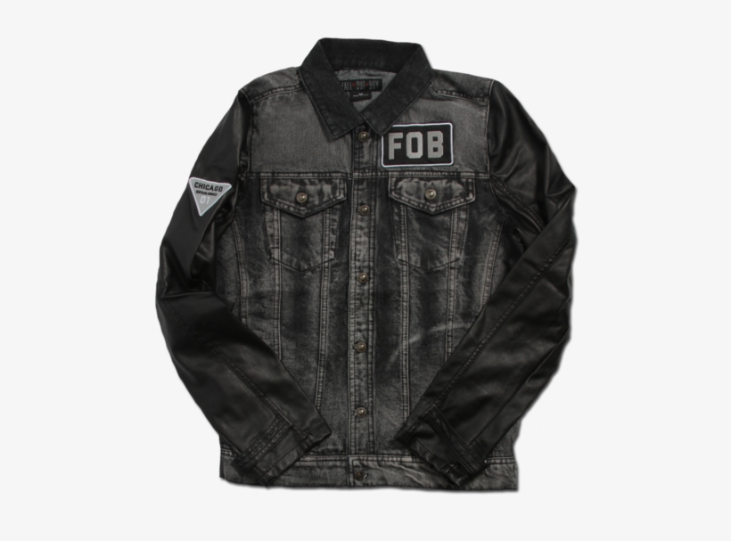 Youngbloods - Jacket - Fall Out Boy Denim Jacket, transparent png download
