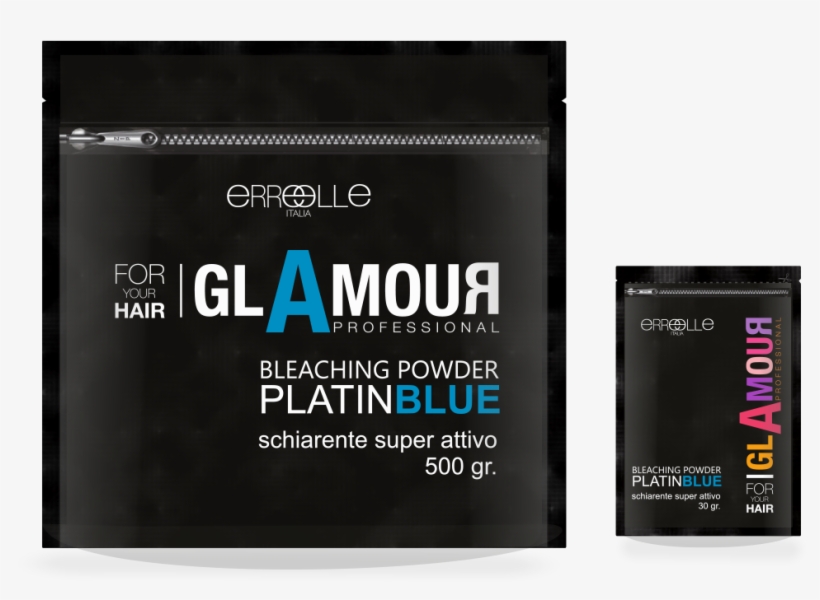 Glamour Blue Bleaching Powder - Multimedia Software, transparent png download
