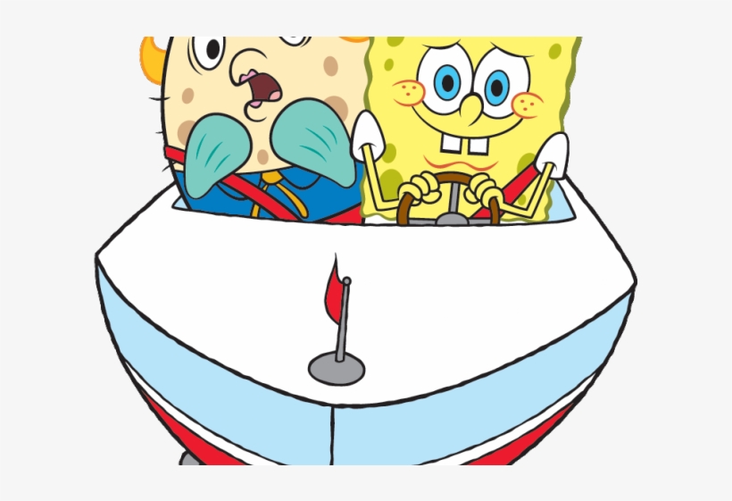 God Of War Clipart Spongebob - Spongebob And Mrs Puff, transparent png download