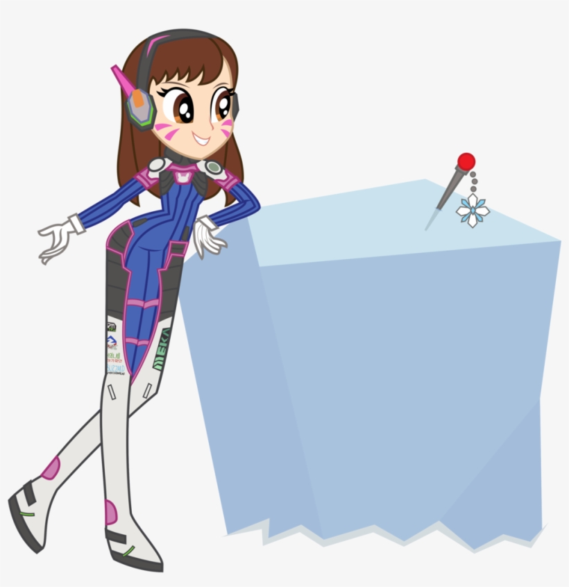 Sketchmcreations, Barely Pony Related, Commission, - Girl D Va Crossover, transparent png download
