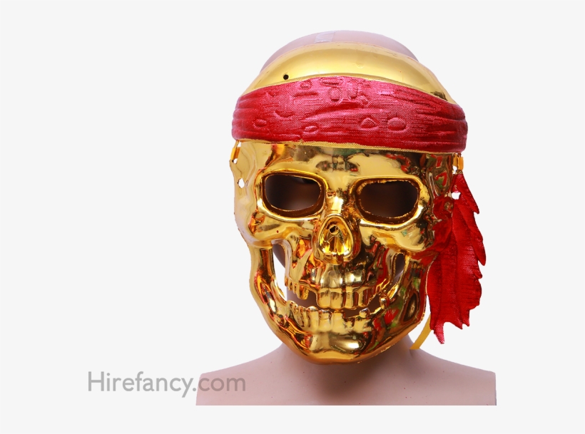 Metallic Skull Mask - Skull, transparent png download