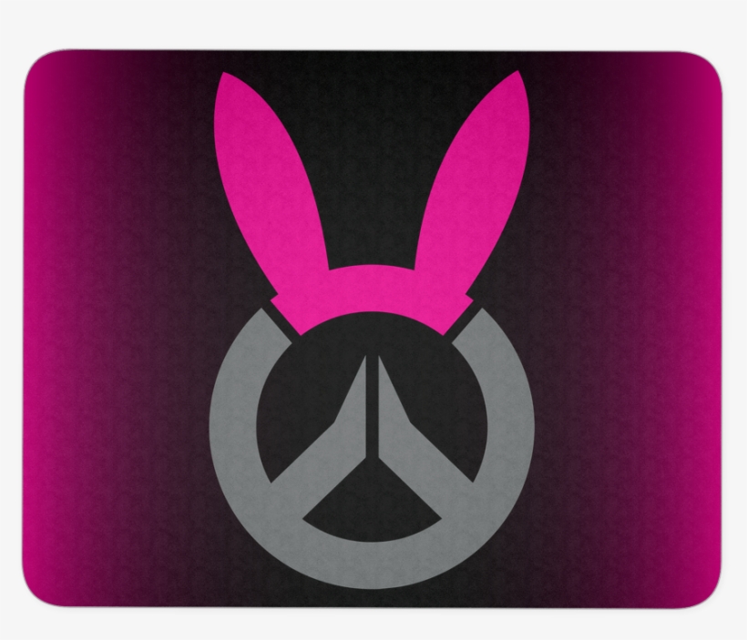 Va Bunny Logo Mouse Pad - Just Funky Overwatch Fleece Blanket Ow-bl-13444, transparent png download