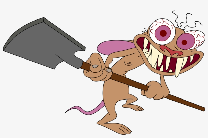 Ren And Stimpy Images Ren With A Shovel Hd Wallpaper - Ren Y Stimpy Png, transparent png download
