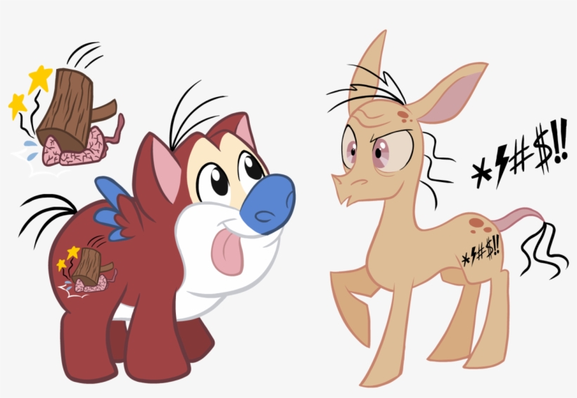 G-blue16, Brain, Mallet, Ponified, Ren And Stimpy, - Human Ren Hoek, transparent png download