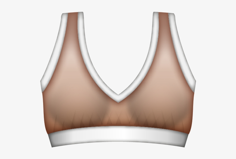 Emoji Round 3 Bro - Sports Bra, transparent png download
