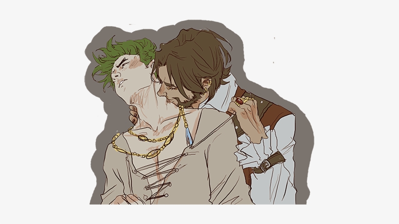 Whatever Complaint Genji Was Going To Utter, Dies In - Genji & Jesse, transparent png download