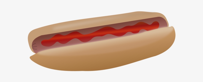 Hot Dog With Ketchup Png Images 600 X - Clip Art, transparent png download