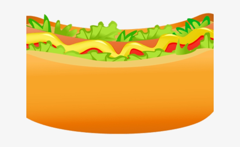 Clip Art Hotdog Sandwich, transparent png download