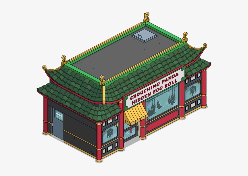 Crouching Panda Hidden Egg Roll Donut Price - Egg Roll, transparent png download