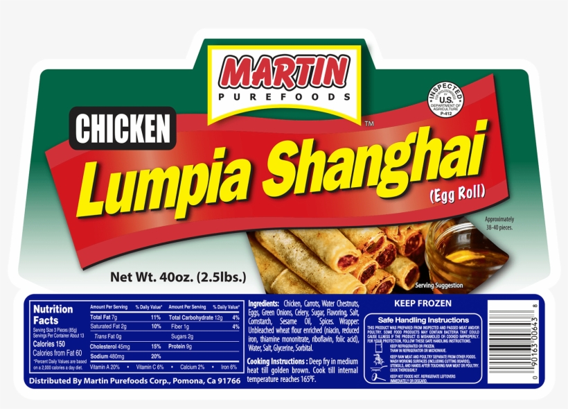 Product Order Code - Martin Purefoods, transparent png download