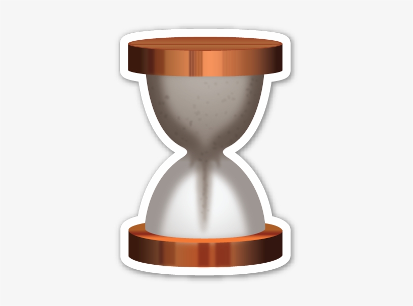 Hourglass With Flowing Sand - Reloj De Arena Whatsapp, transparent png download