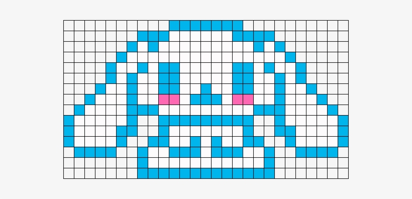 Cinnamoroll Perler Bead Pattern / Bead Sprite - เม็ด บี ท รีด ร้อน, transparent png download
