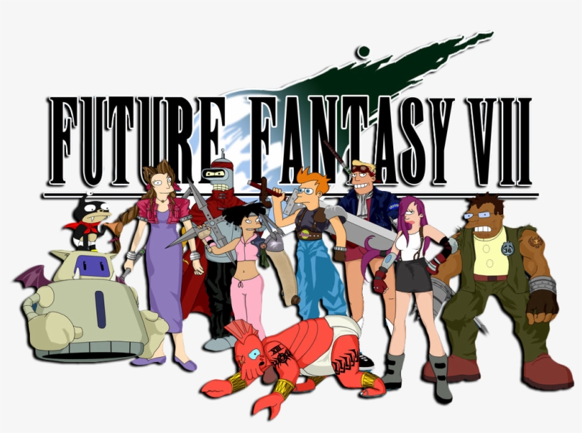 Noog Corner Final Fantasy 7 Vii Futurama Future - Chrono Futurama, transparent png download