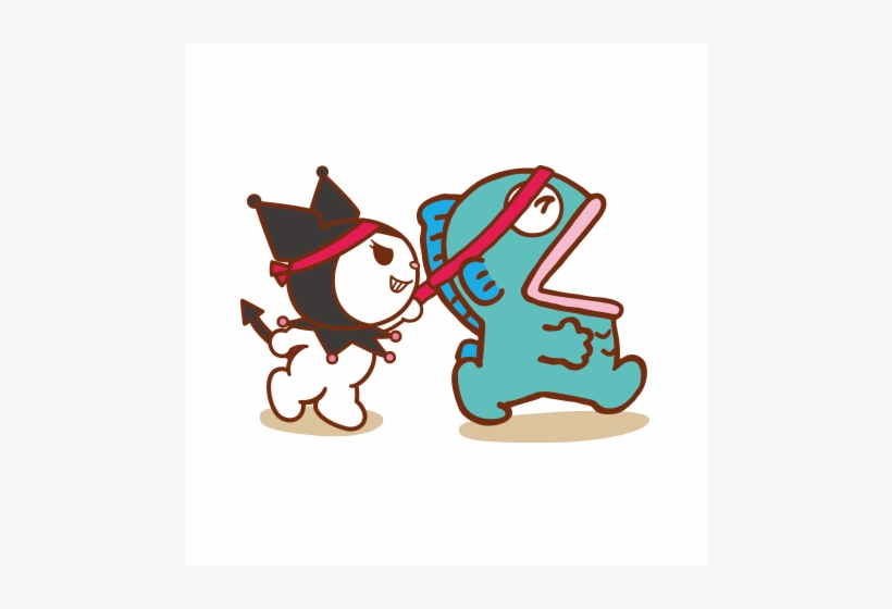 Sanrio Characters Kuromi Hangyodon Image001 - Cartoon, transparent png download