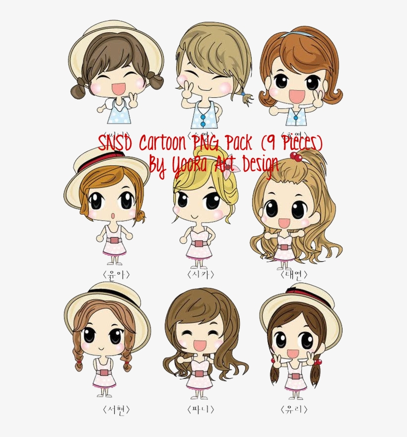 Cartoon Snsd, transparent png download