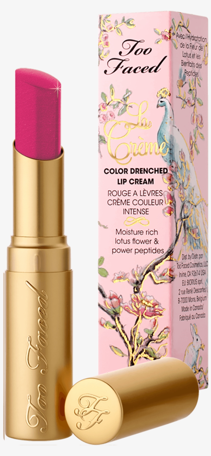 La - Too Faced 'la Creme' Lipstick 3g, Unicorn Tears, transparent png download
