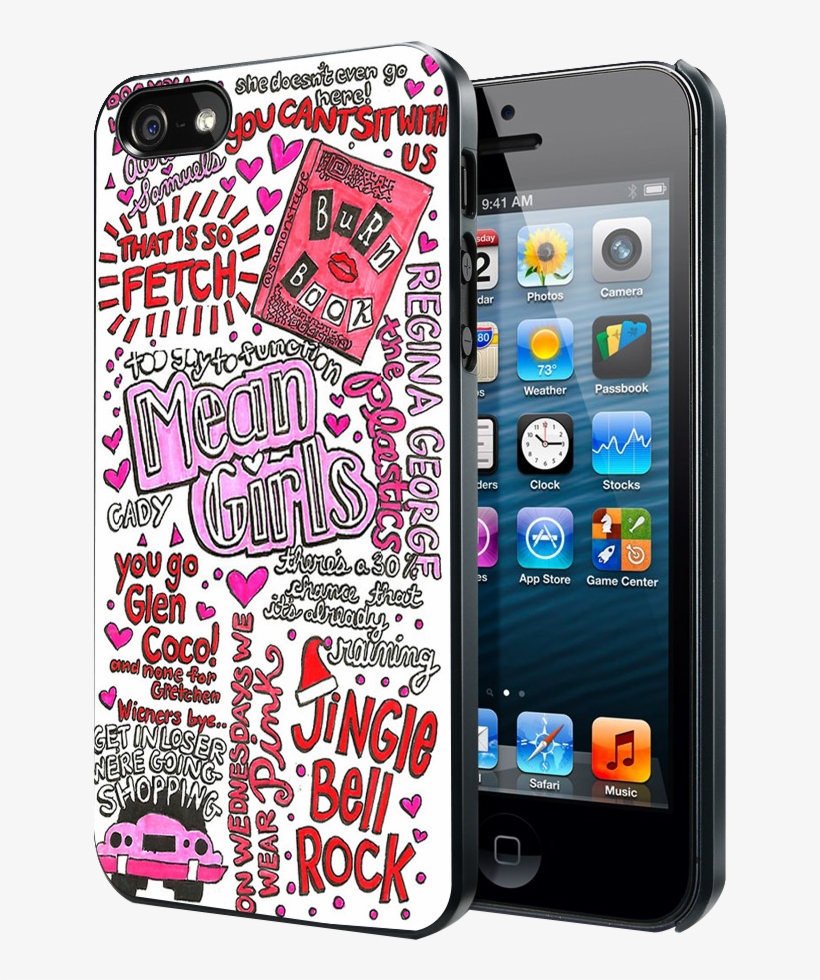 Mean Girls Lyrics Iphone 4 4s 5 5s 5c Case - Friends Tv Series Iphone 4 Case, transparent png download