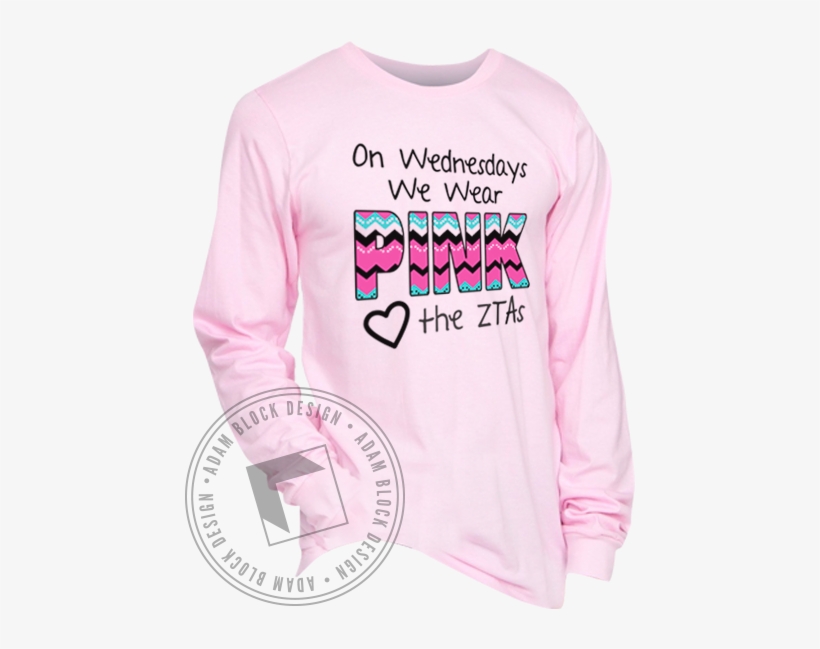 Zeta Tau Alpha Mean Girls Long Sleeve - Alpha Phi Hats, transparent png download