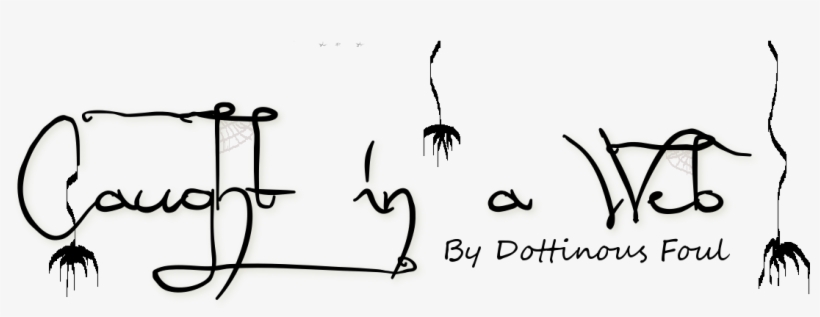 Caught In A Web, By Dottinous Foul - Logo Queen, transparent png download