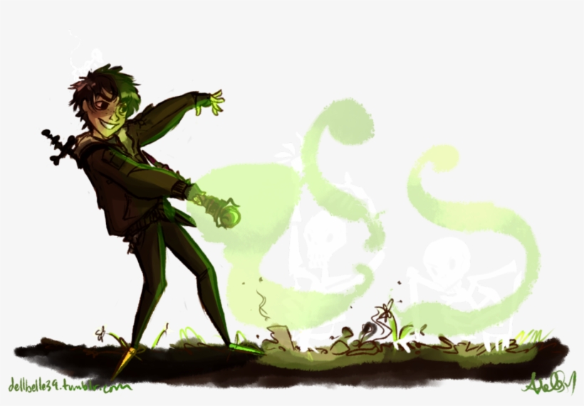 Mischief Managed - - Nico Di Angelo With Skeletons, transparent png download