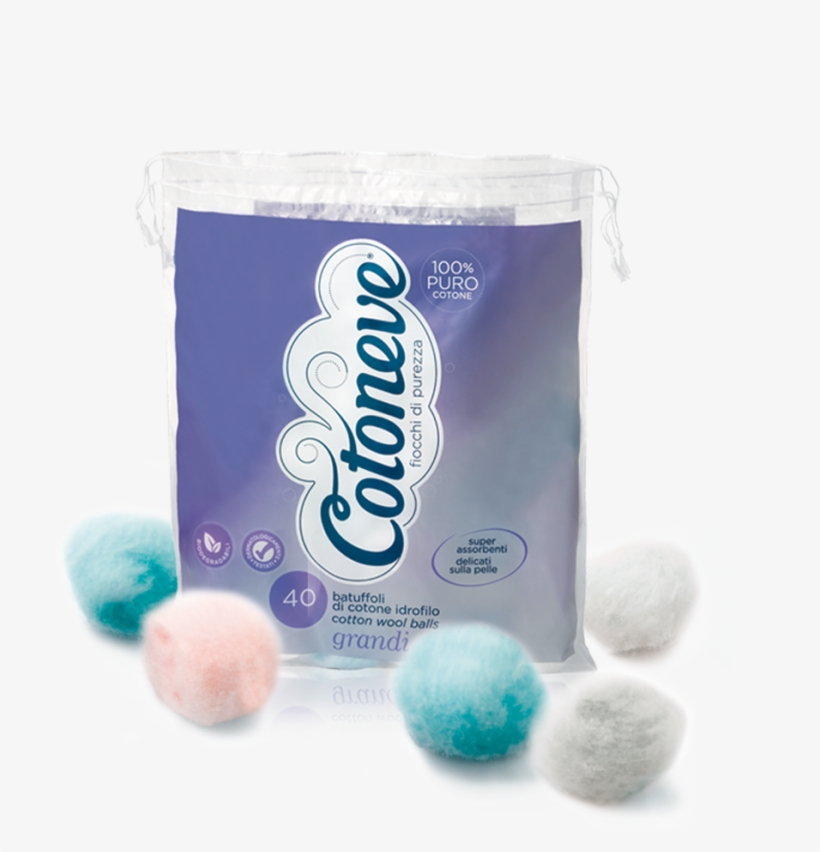 Cotoneve Maxi Cotton Pads, 100% Pure Cotton, Pack Of, transparent png download