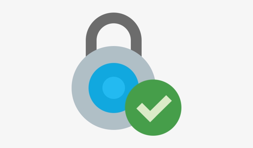 Lock-verified - Circle, transparent png download