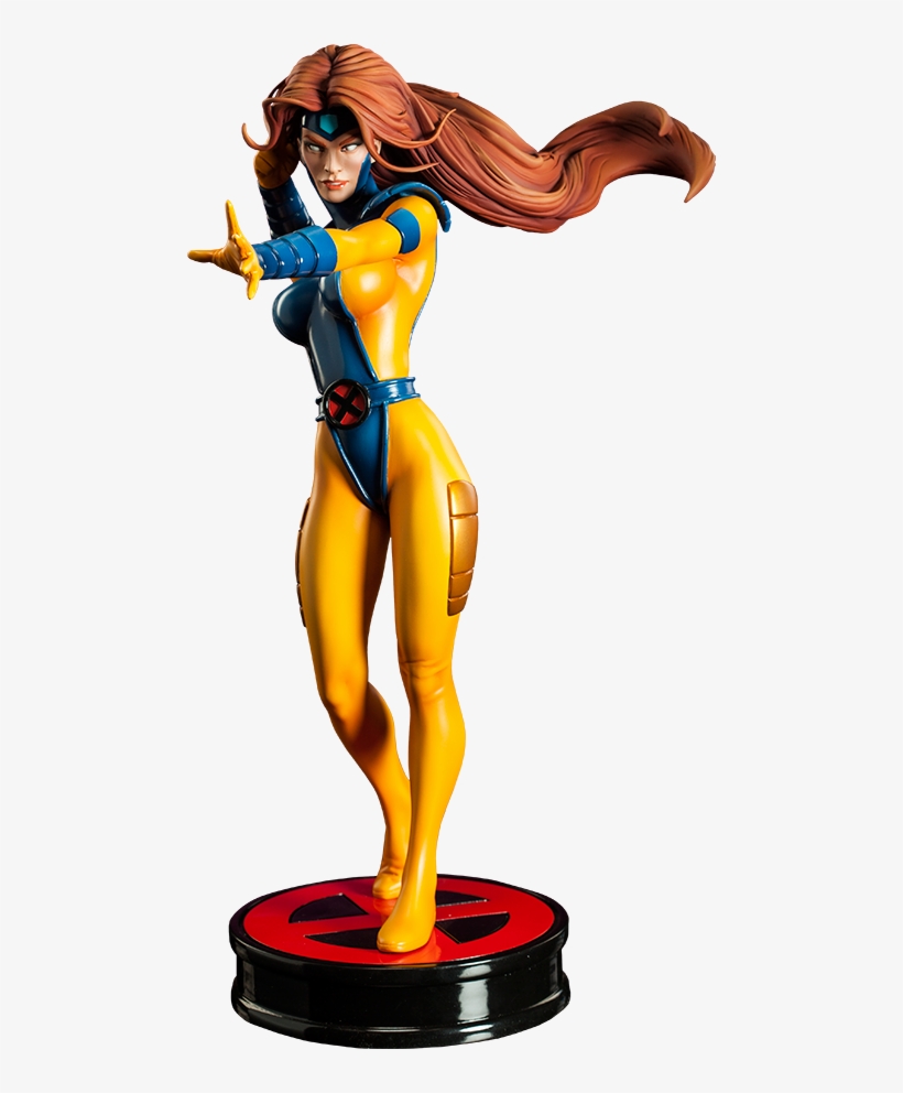 Jean Grey Premium Format Figure By Sideshow Collectibles - Spider-man - Black Cat 9 Inch Statue, transparent png download
