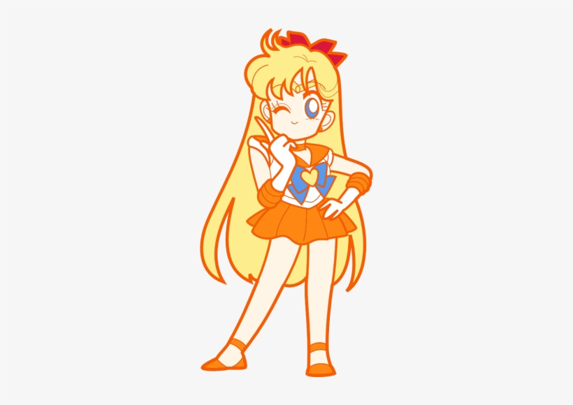 0 - Sailor Venus Fanart Transparent, transparent png download