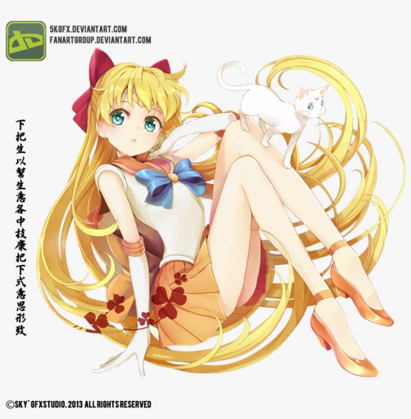 Sailor Venus Render, transparent png download