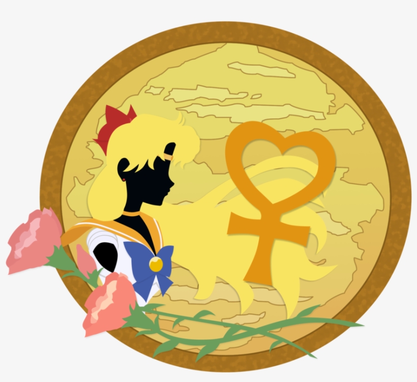 Sailor Venus Planet Cameo By Ginkadia - Artist, transparent png download