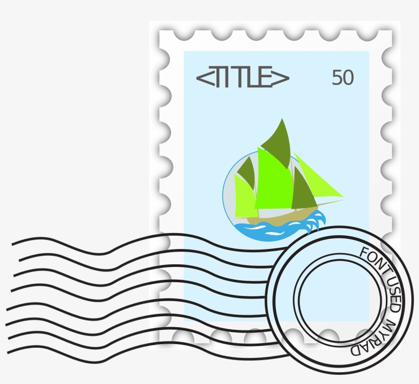 Clip Arts Related To - Postage Stamp Clip Art, transparent png download