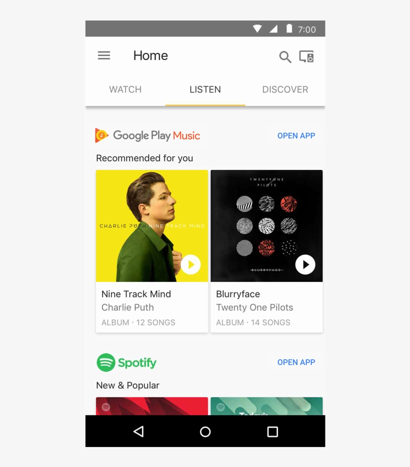 Listentab Googlehomeapp - Nine Track Mind, transparent png download