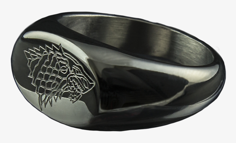 Game Of Thrones - Olga Ganoudis Game Of Thrones - Stark Sigil Ring Size, transparent png download