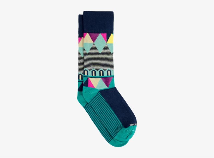 The Ringmaster - Teal - Sock, transparent png download