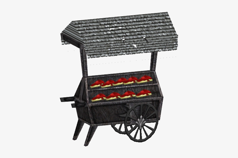 Gothic Food Cart - Wiki, transparent png download