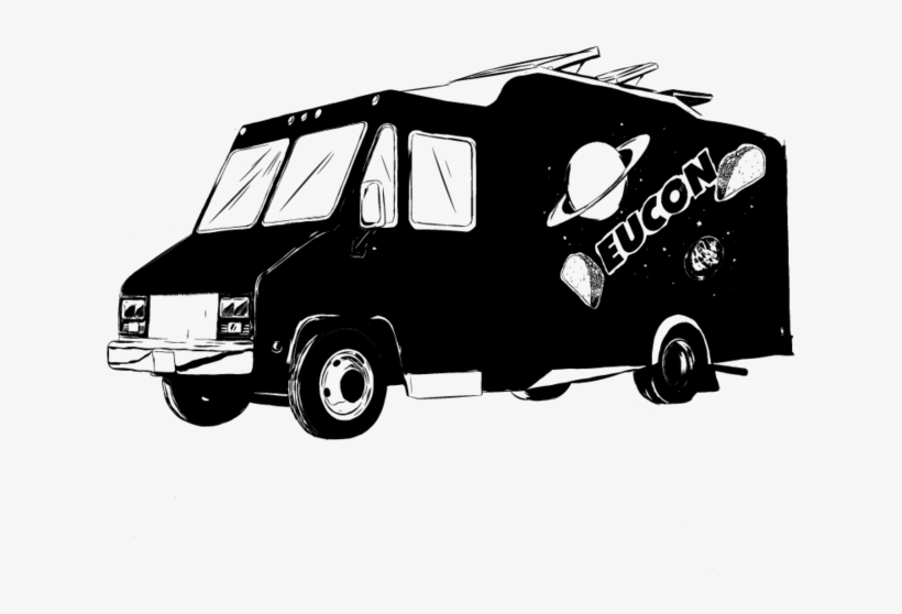 Eucon Beer Garden Food Cart Pod - Food Cart, transparent png download