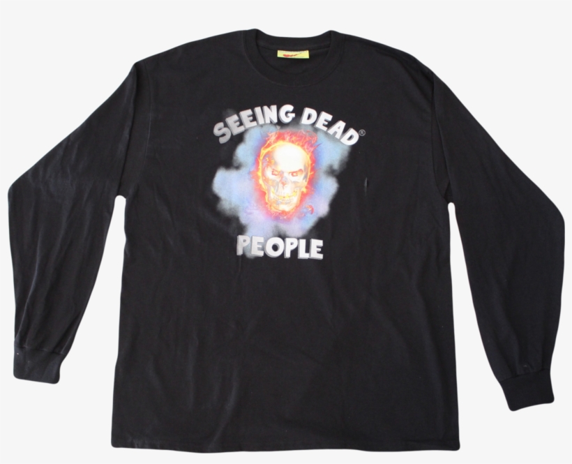 Image Of Black Fire Skull Longsleeve Shirt - Arch Enemy Men's Skull Baseball Jersey Small White, transparent png download