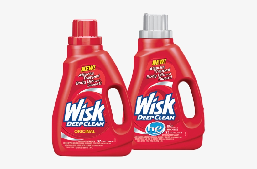 I Received Free Samples Of Wisk Deep Clean Laundry - Wisk Deep Clean Laundry Detergent, 50-ounce, transparent png download