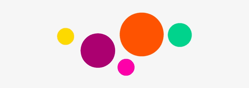 Create Your Own Logo -geeklabs Colorful Bubbles - Logo, transparent png download