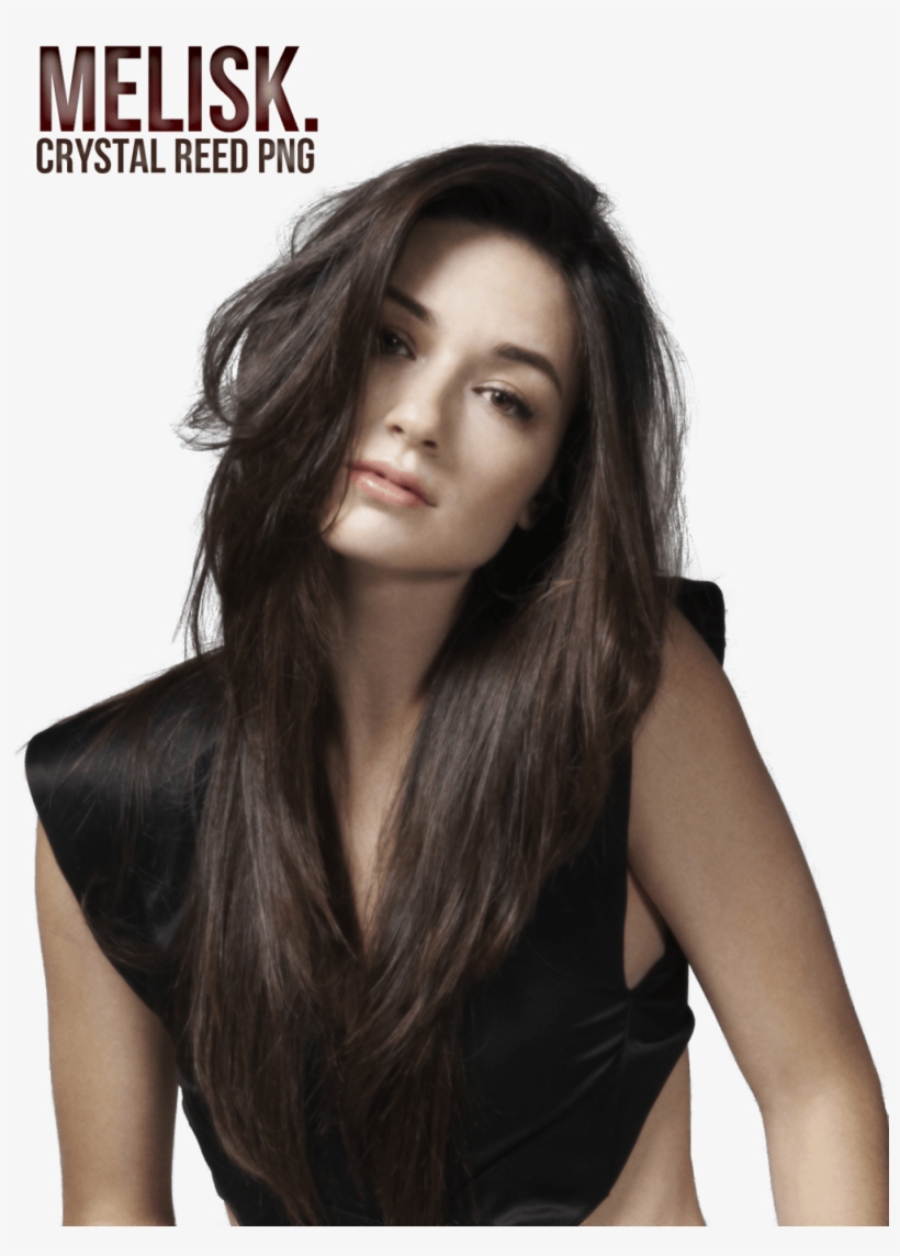 Crystal Reed - Crystal Reed Black And White, transparent png download