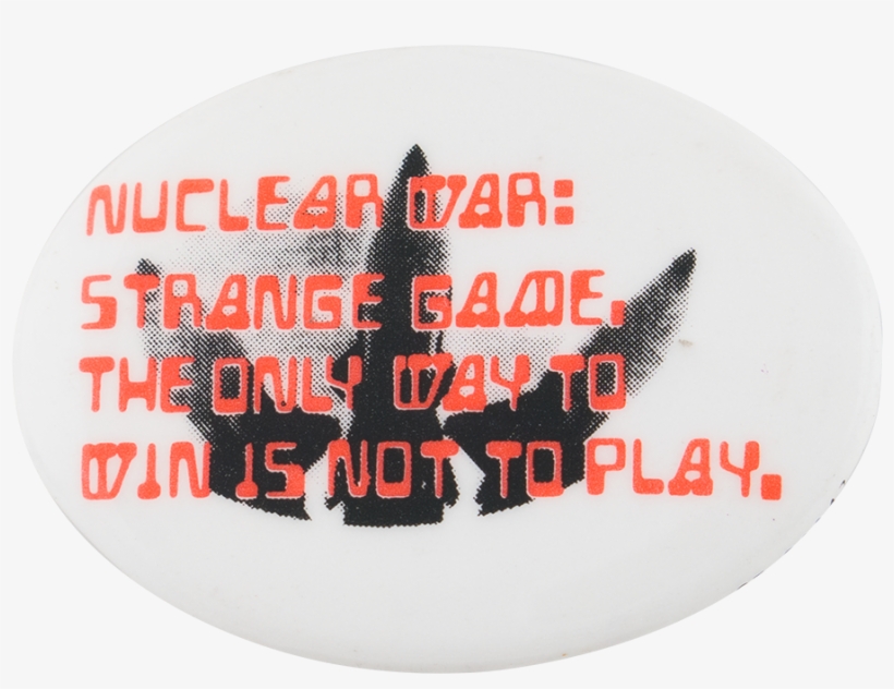 Nuclear War Strange Game Cause Button Museum - Wall Clock, transparent png download