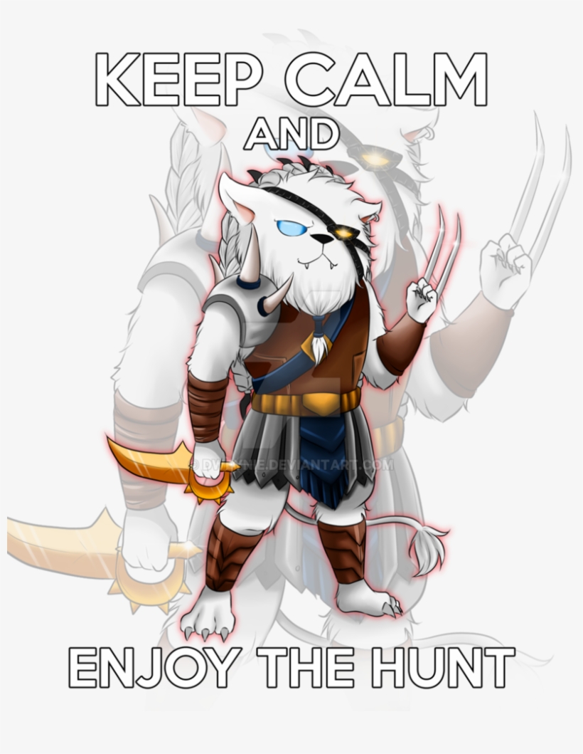 Keep Calm Shirt Rengar By Dweynie - Keep Calm Shirt, transparent png download