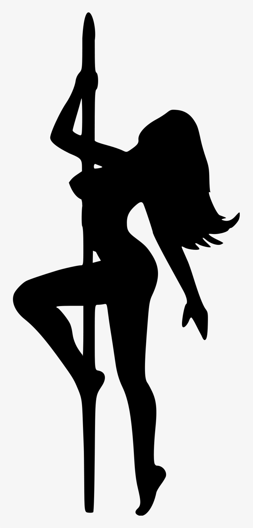 Amazin Tumbler Image Gallery For Cusyom Tumbler Designs - Pole Dance Silhouette Pink, transparent png download