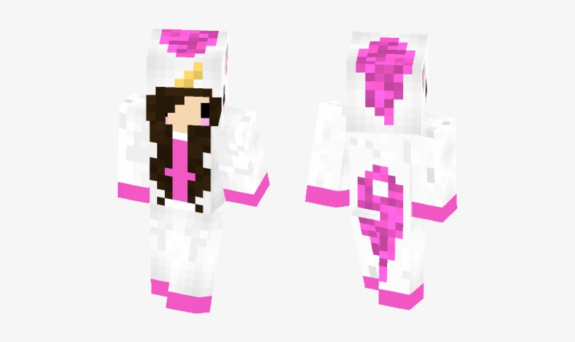 Little Kawaii Unicorn - Minecraft, transparent png download